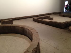 Rosella Biscotti's (compost?) sculpture & environment based on the Giudecca women's prison.
